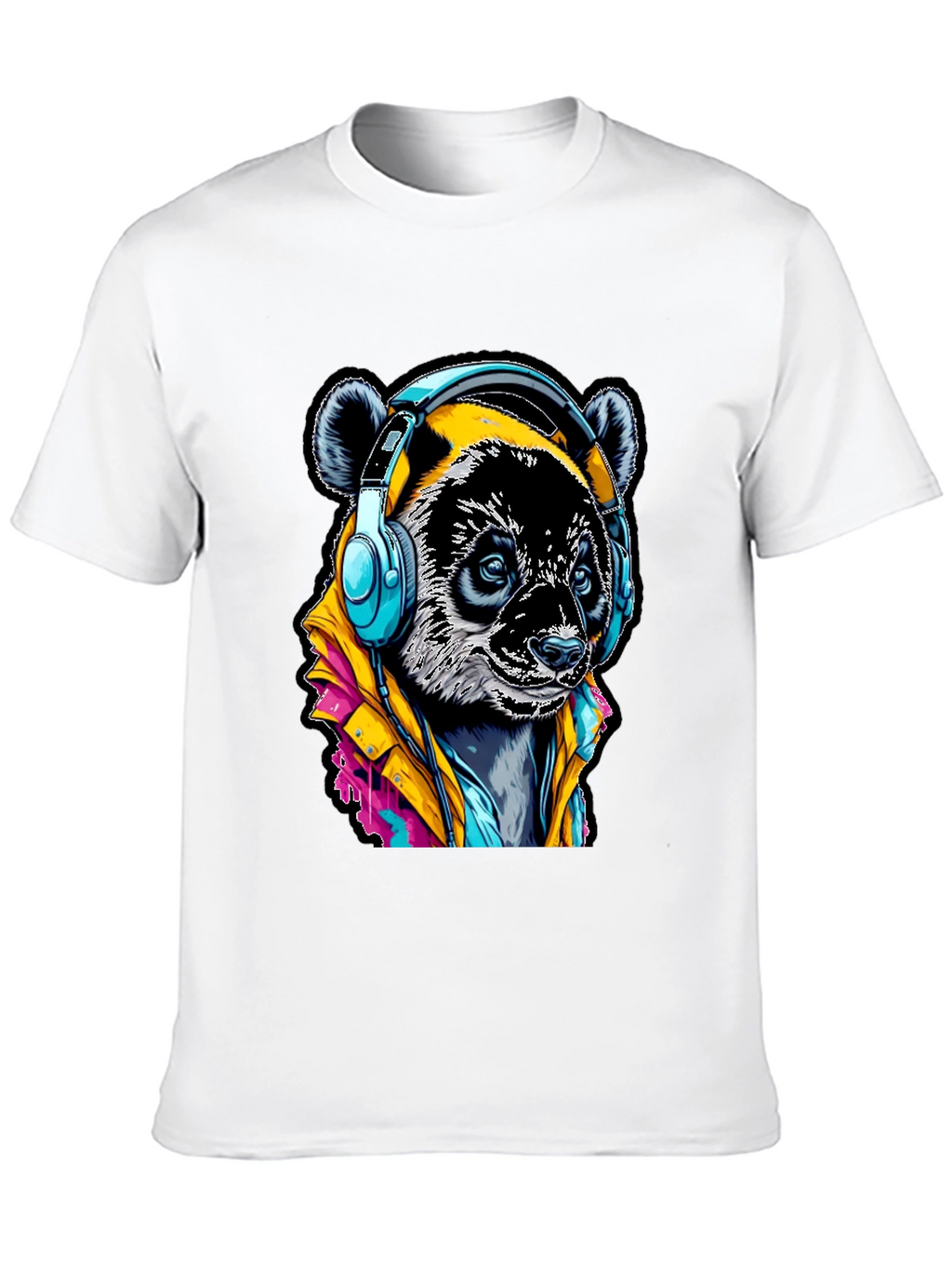 Cool Panda DJ T-Shirt