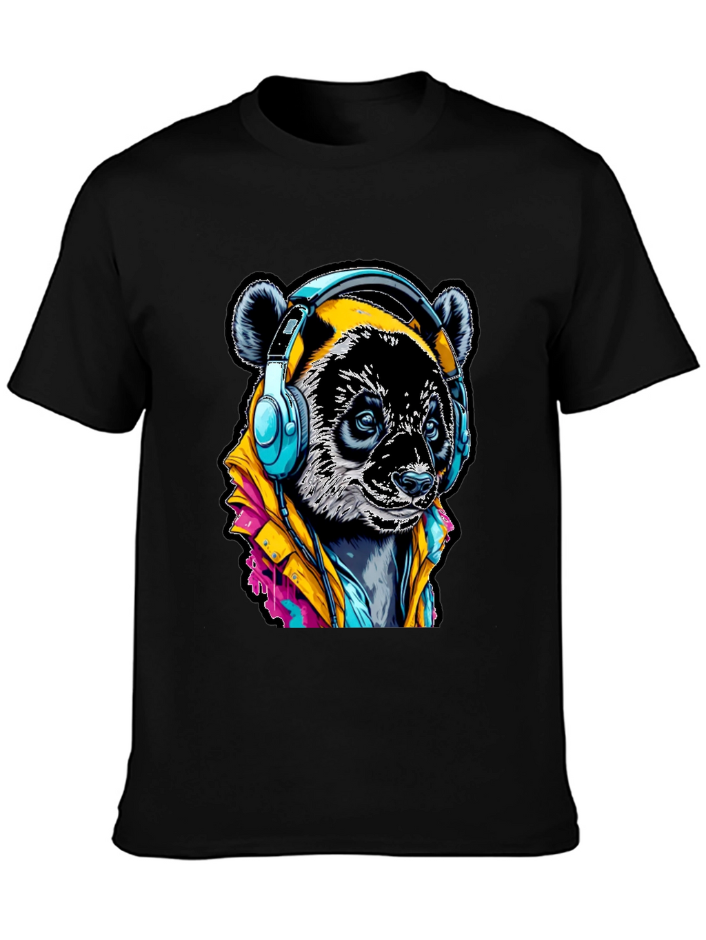 Cool Panda DJ T-Shirt