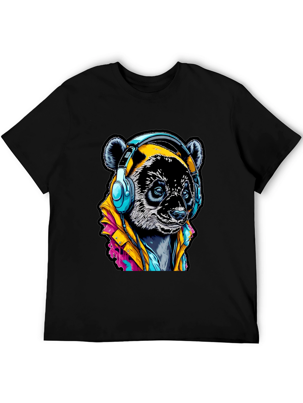Cool Panda DJ T-Shirt