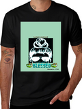 Simply Blessed Messy Bun Graphic Tee