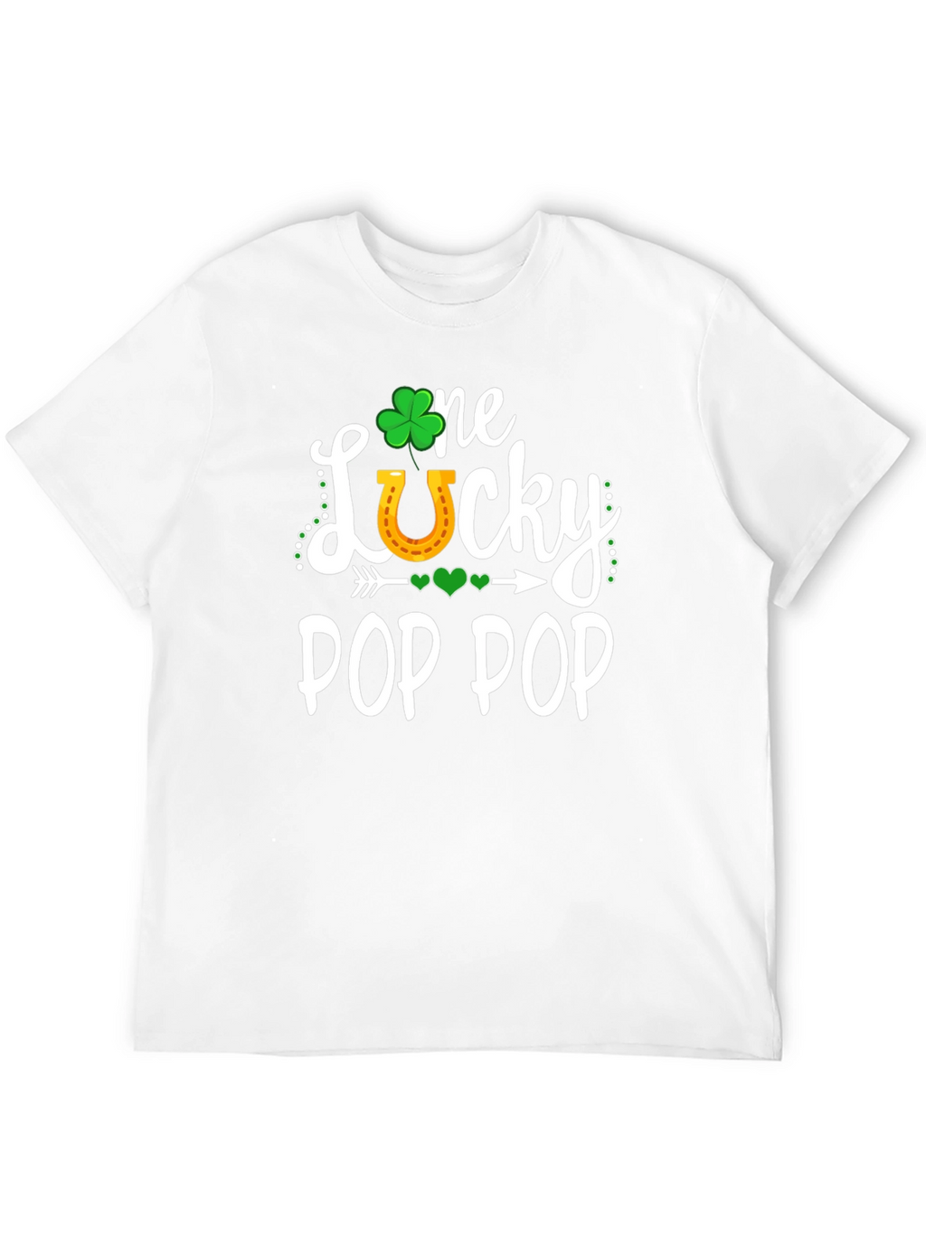 Lucky Pop Pop St. Patricks Day T-Shirt