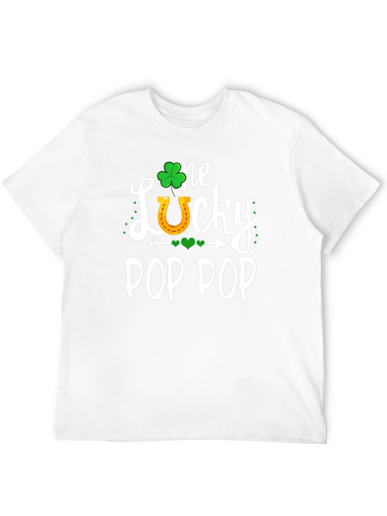 Lucky Pop Pop St. Patricks Day T-Shirt