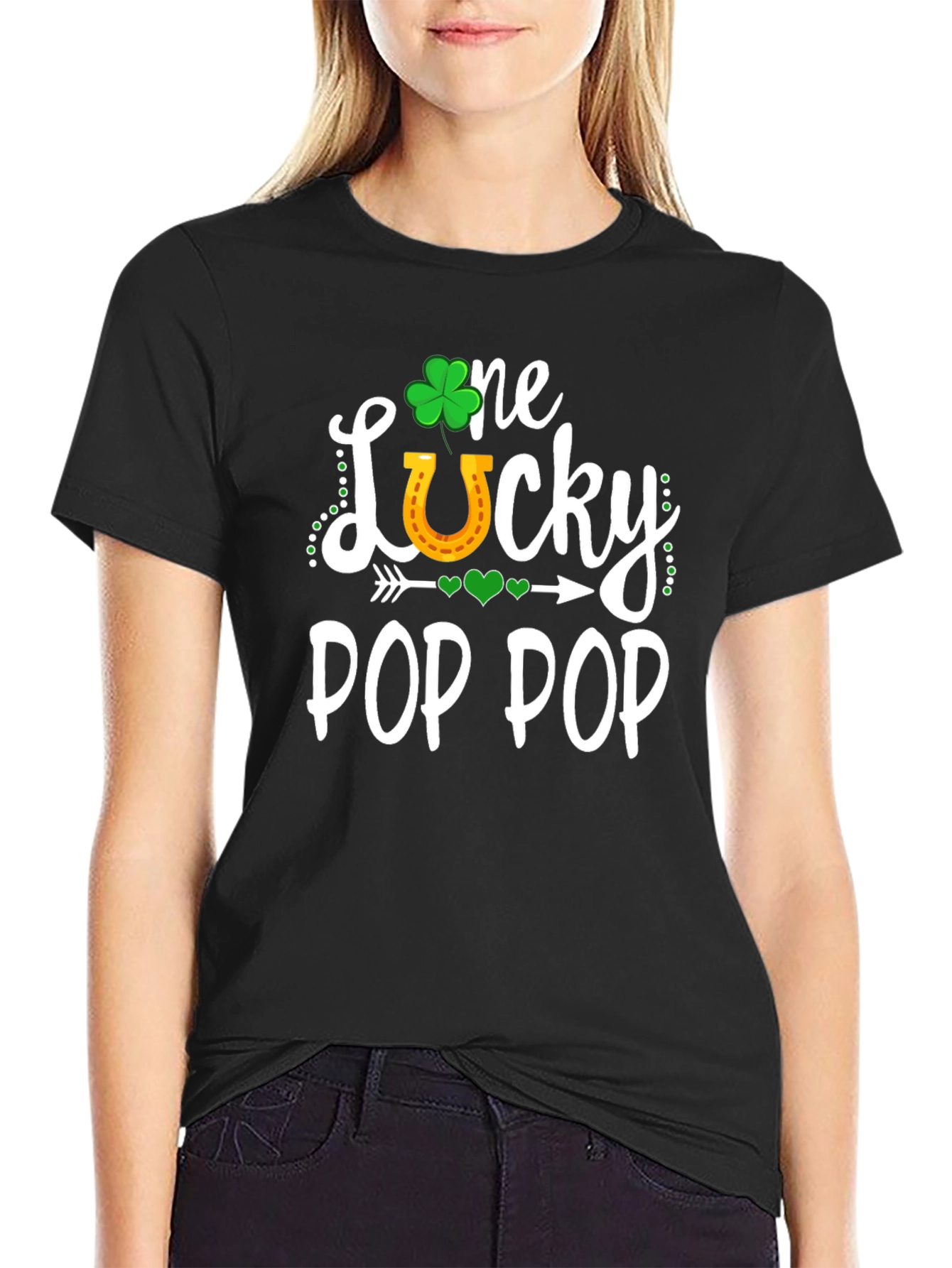 Lucky Pop Pop St. Patricks Day T-Shirt