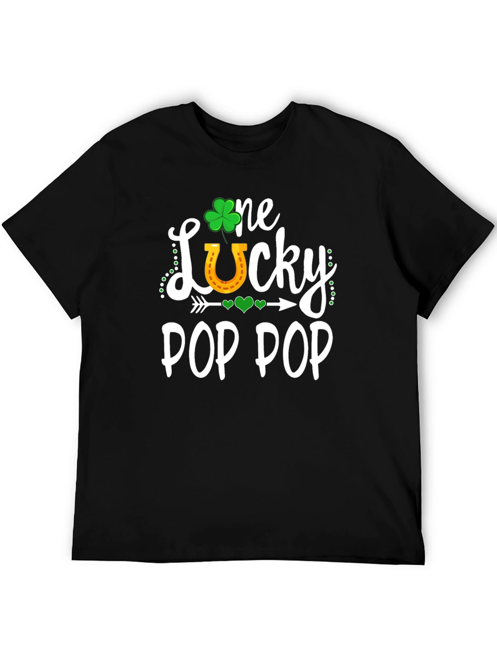 Lucky Pop Pop St. Patricks Day T-Shirt