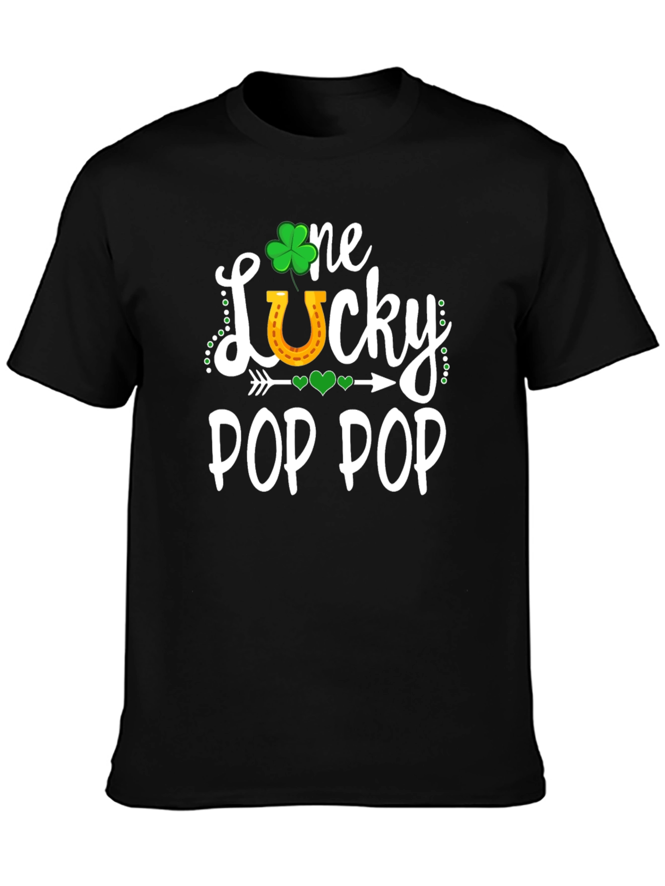 Lucky Pop Pop St. Patricks Day T-Shirt
