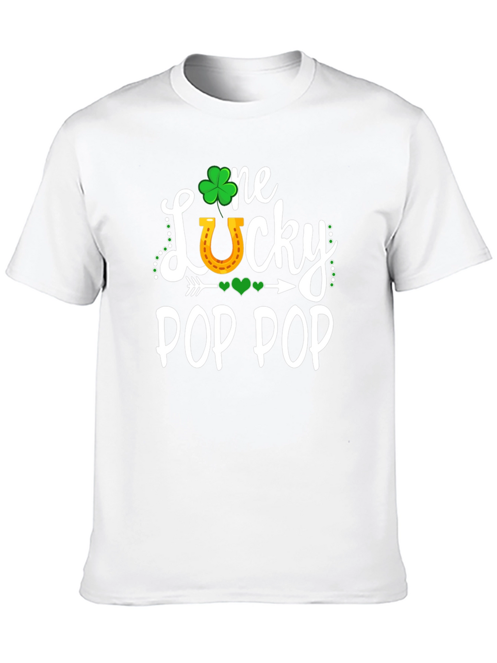 Lucky Pop Pop St. Patricks Day T-Shirt