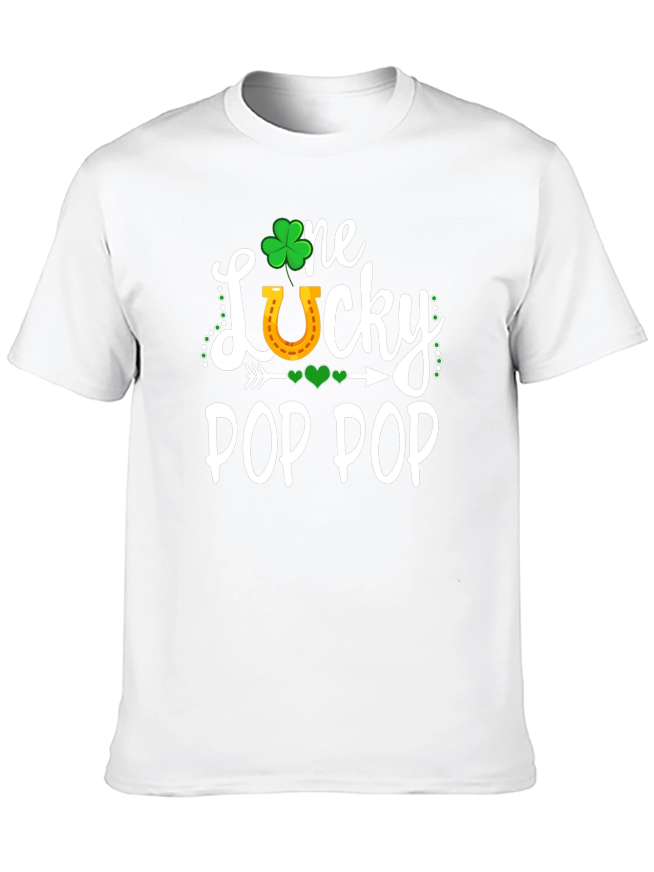 Lucky Pop Pop St. Patricks Day T-Shirt