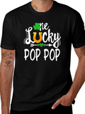 Lucky Pop Pop St. Patricks Day T-Shirt