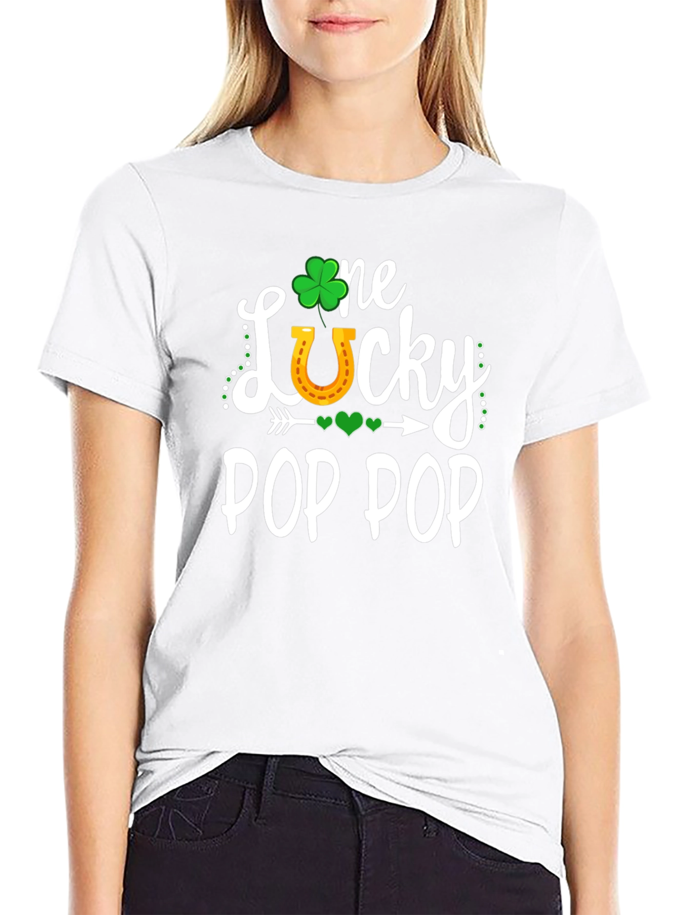 Lucky Pop Pop St. Patricks Day T-Shirt