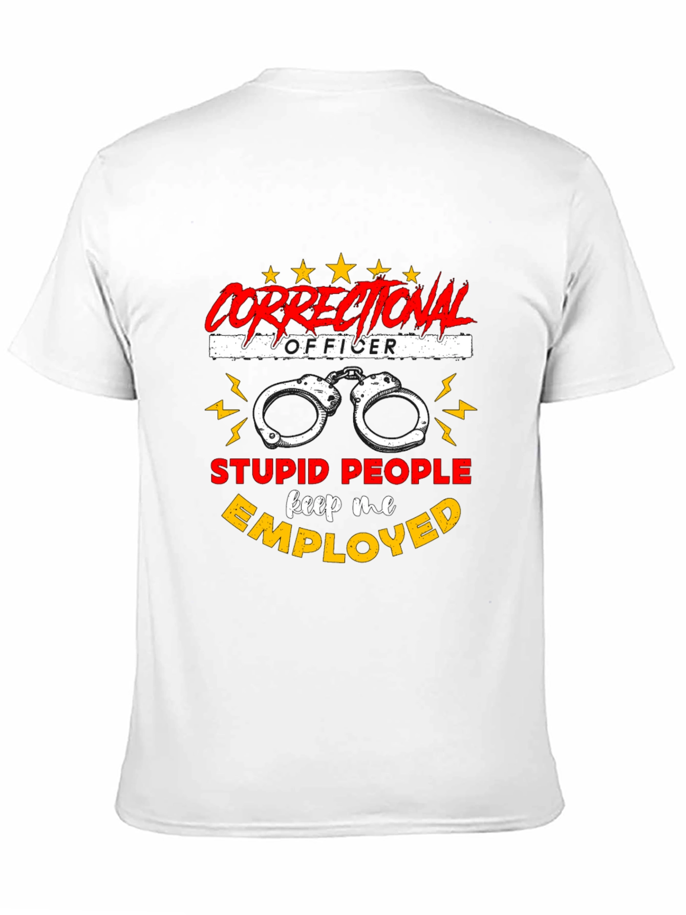 Correctional Officer Graphic T-Shirt