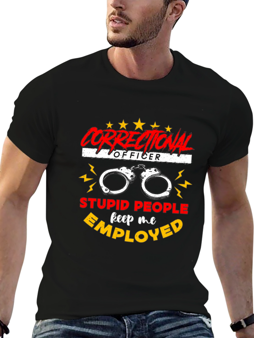 Correctional Officer Graphic T-Shirt