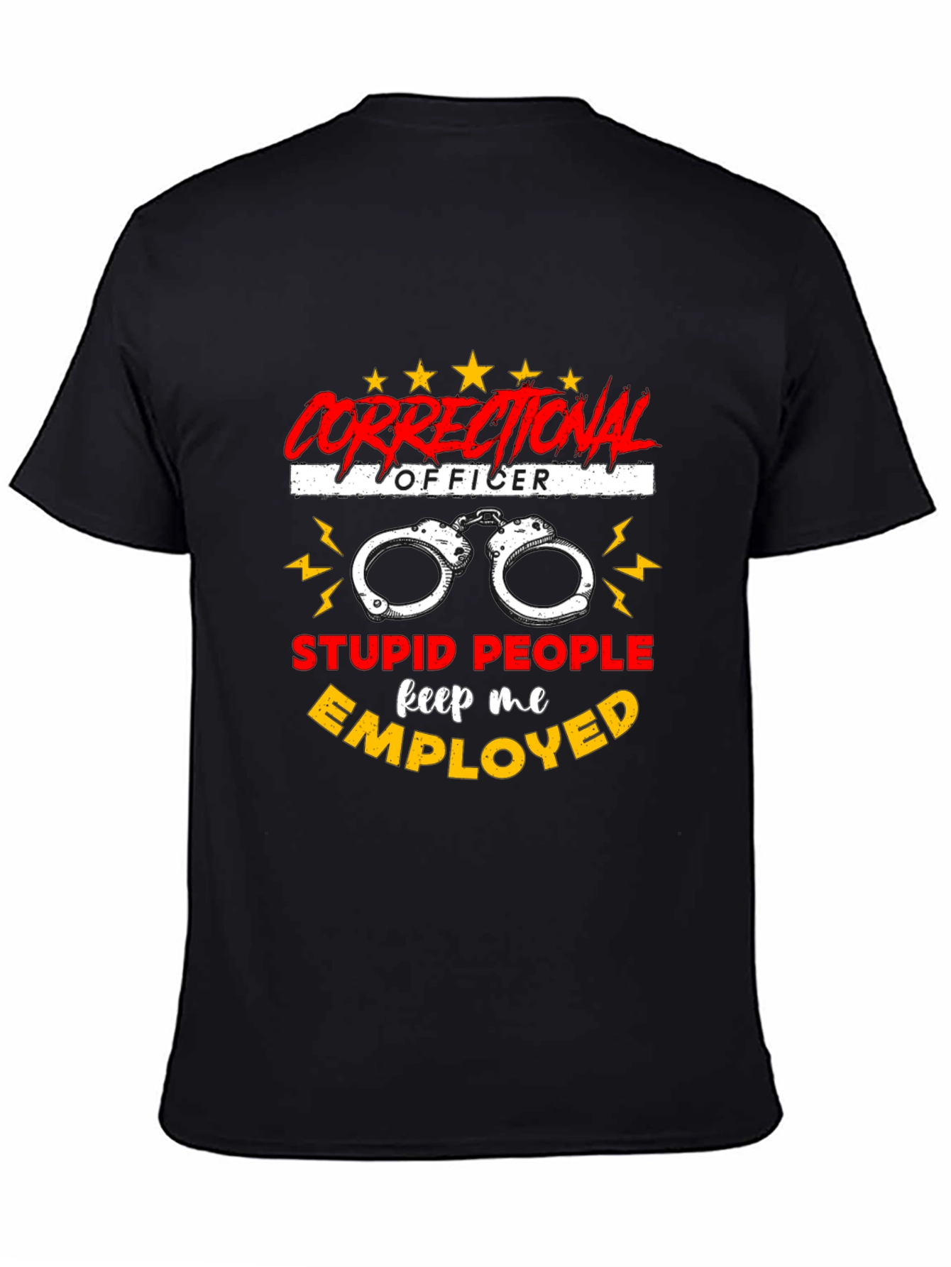 Correctional Officer Graphic T-Shirt