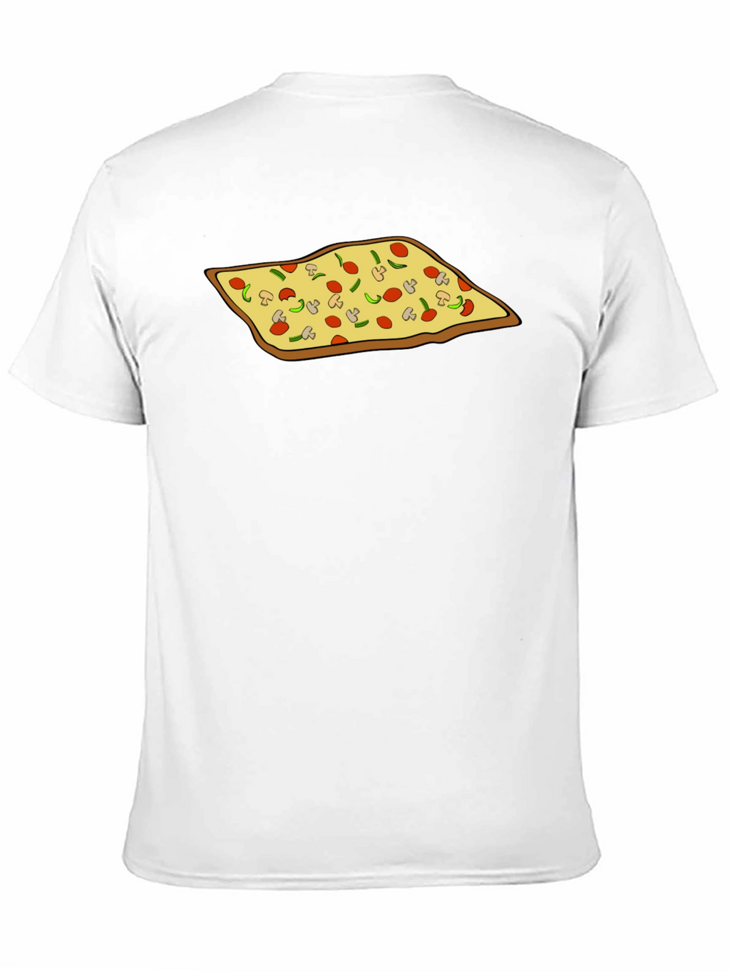 Pizza Graphic Black T-Shirt - Foodie Fashion