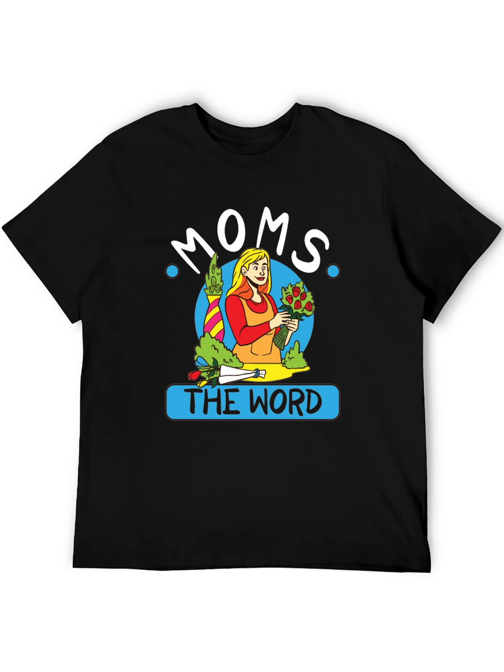 Moms the Word Graphic Tee