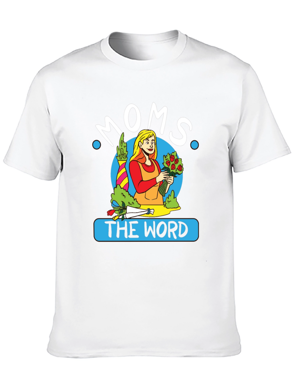 Moms the Word Graphic Tee