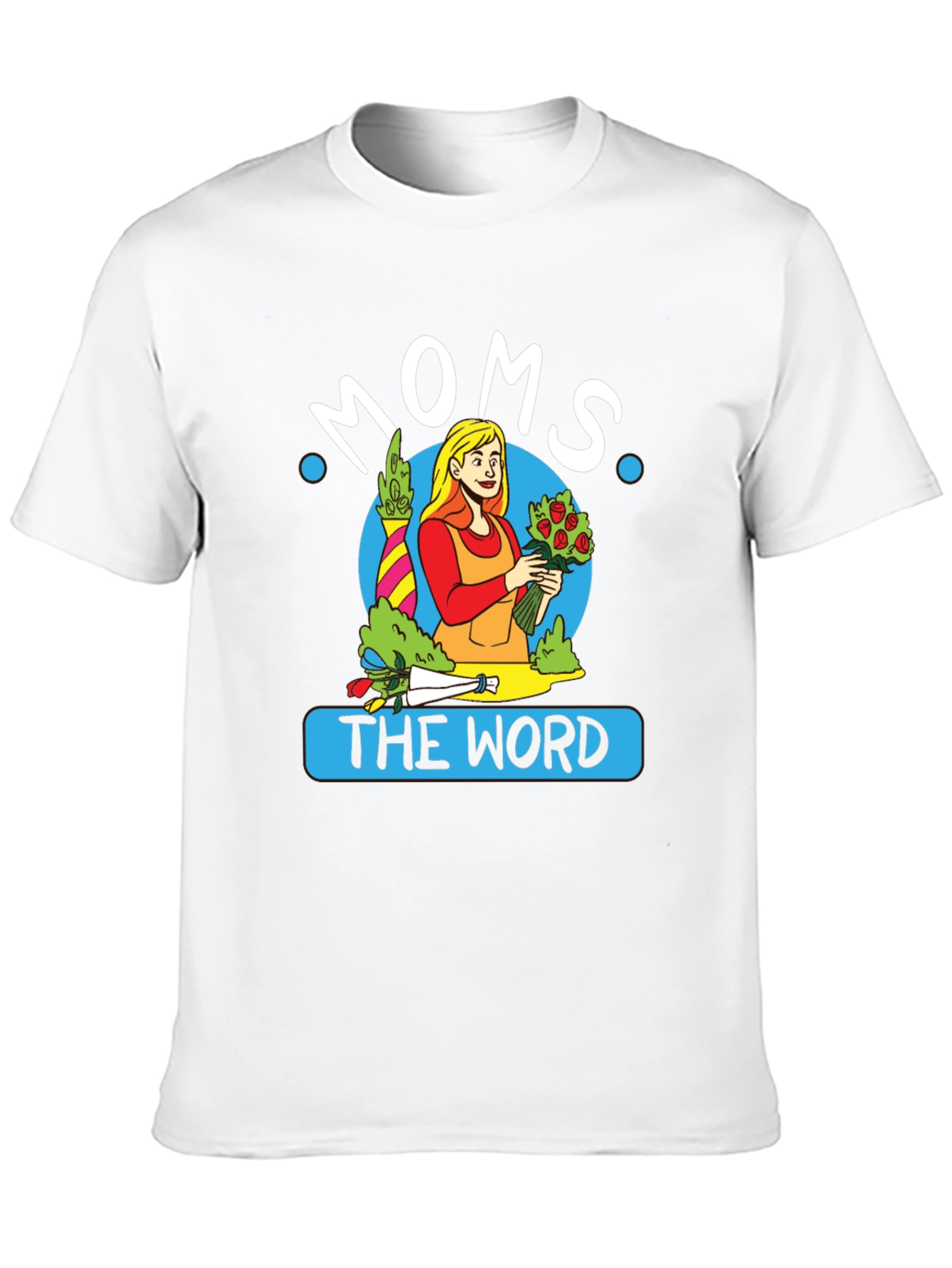 Moms the Word Graphic Tee