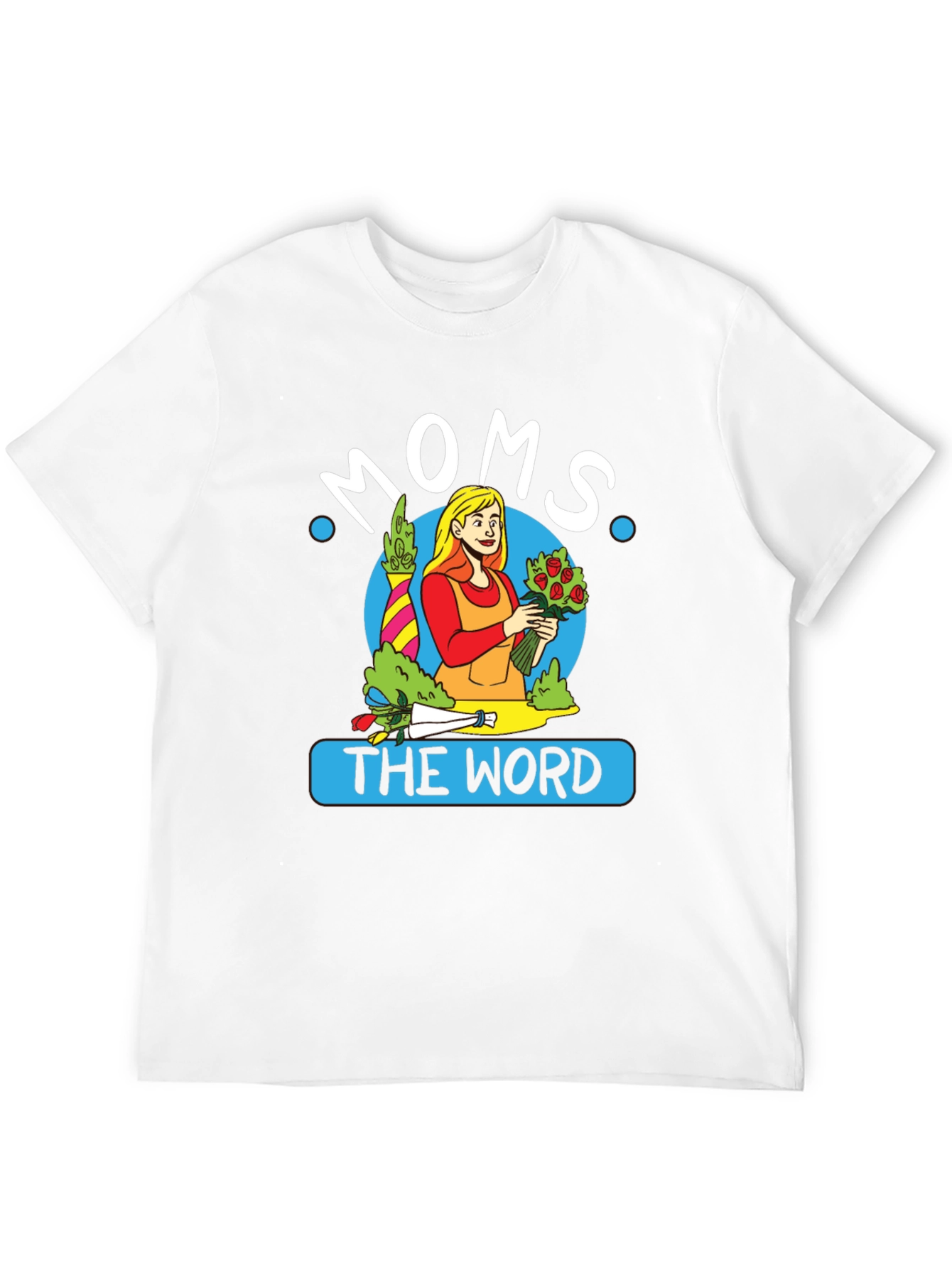 Moms the Word Graphic Tee