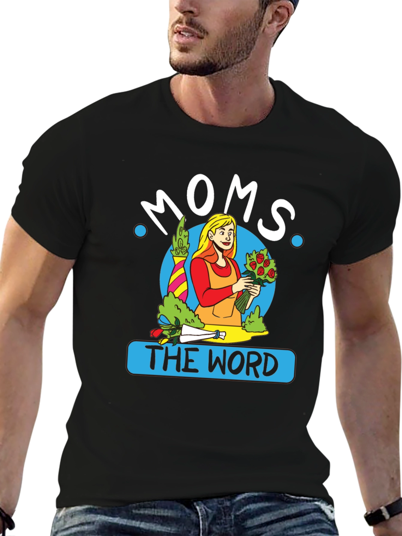 Moms the Word Graphic Tee