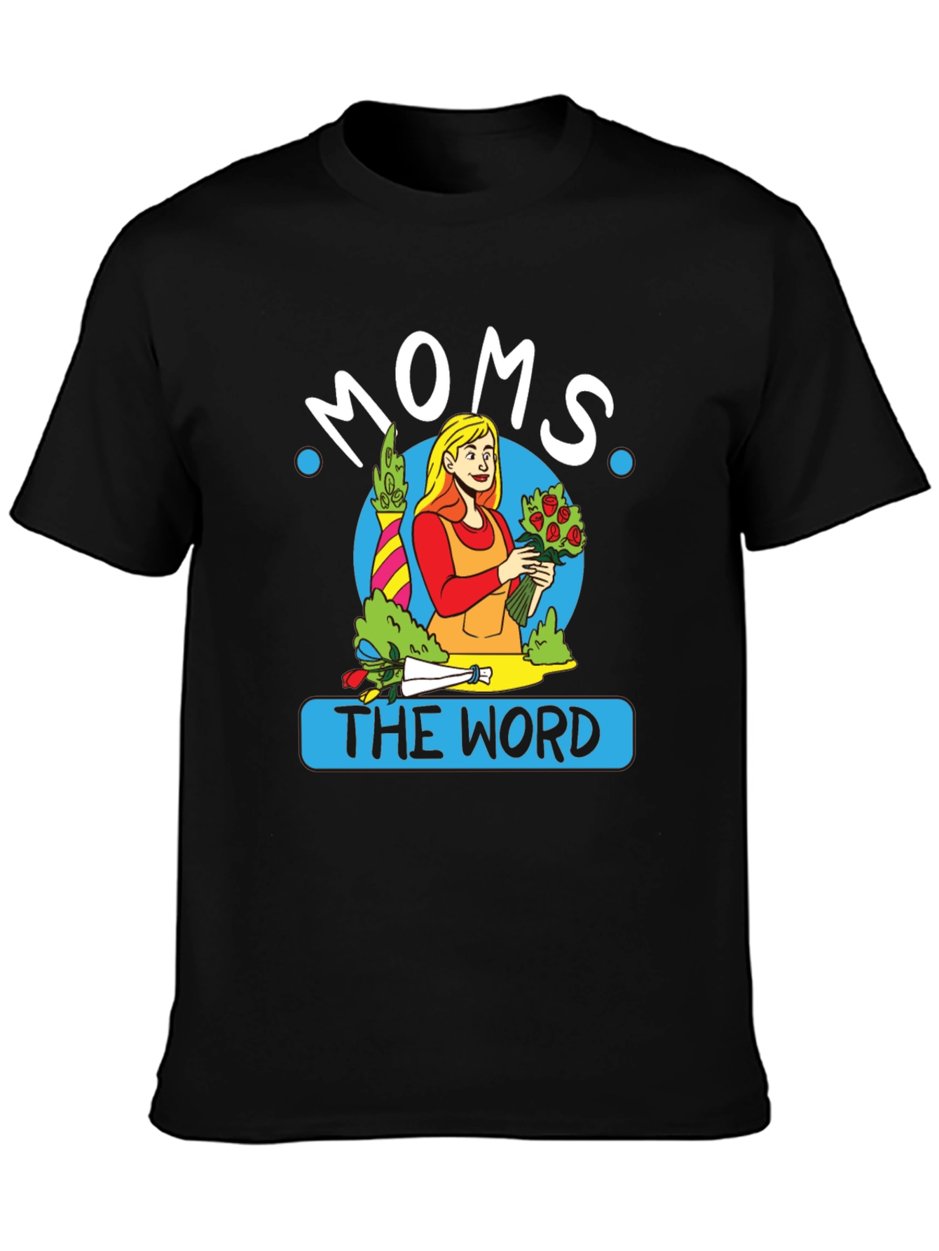 Moms the Word Graphic Tee