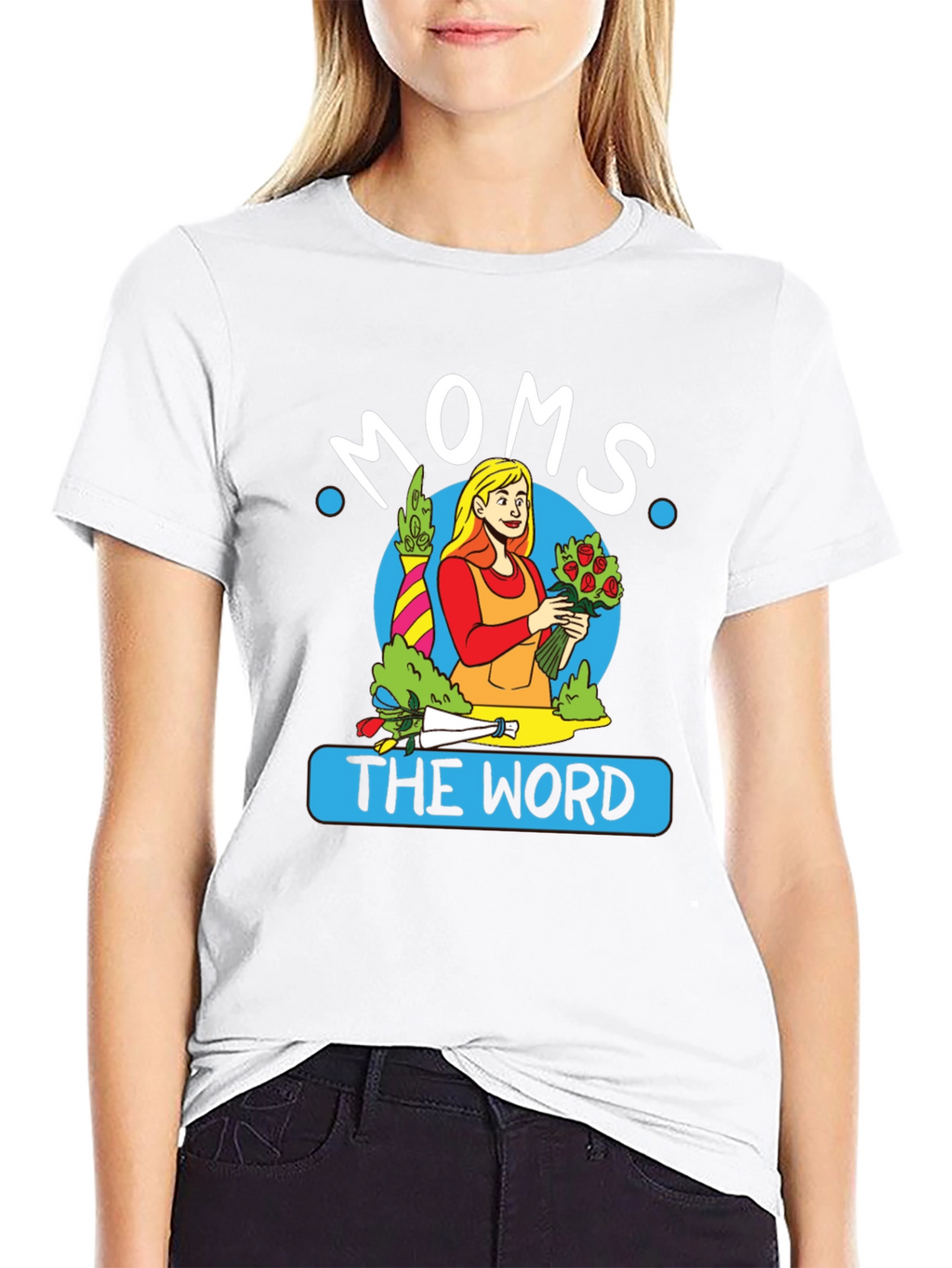 Moms the Word Graphic Tee
