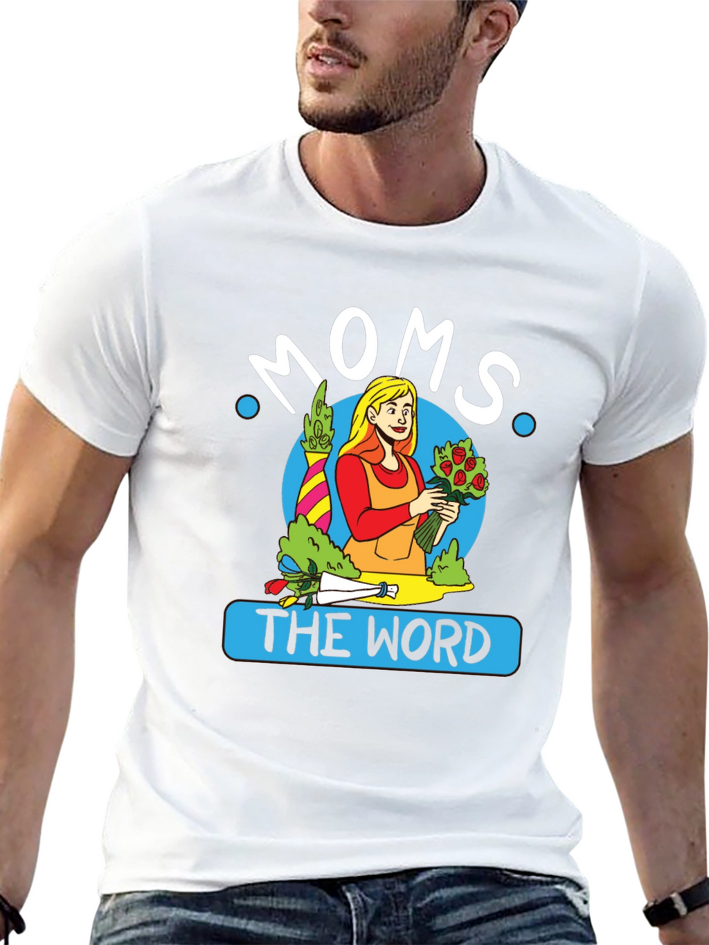 Moms the Word Graphic Tee