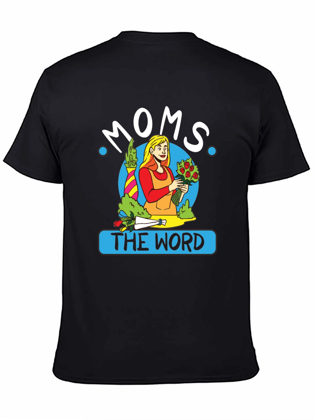 Moms the Word Graphic Tee