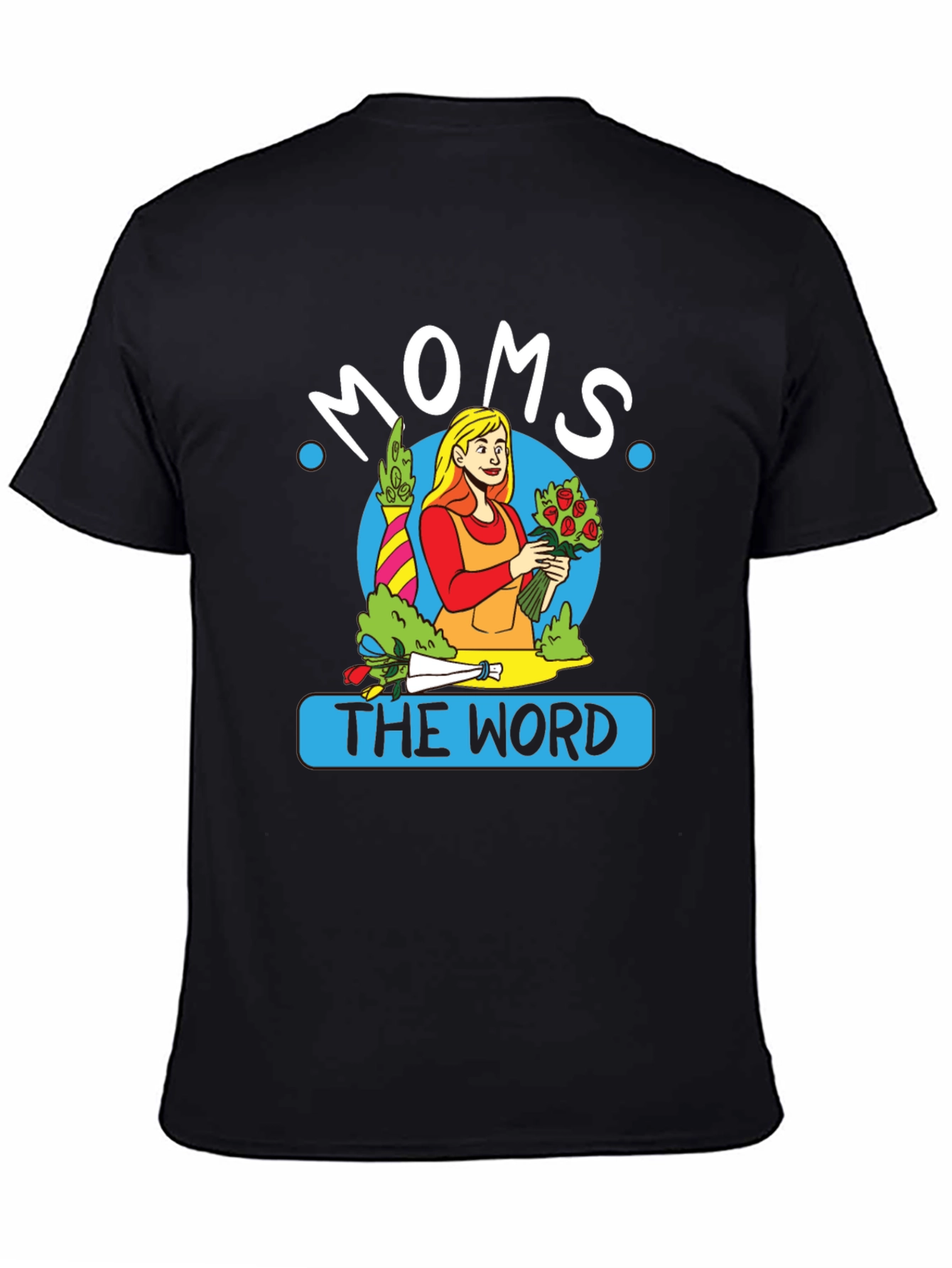 Moms the Word Graphic Tee