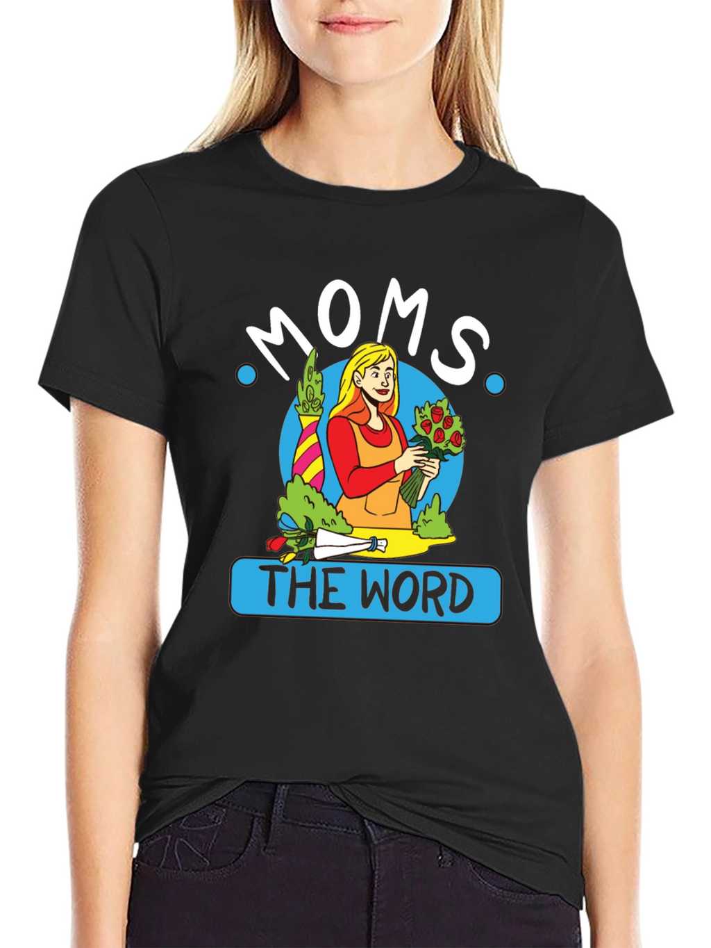 Moms the Word Graphic Tee