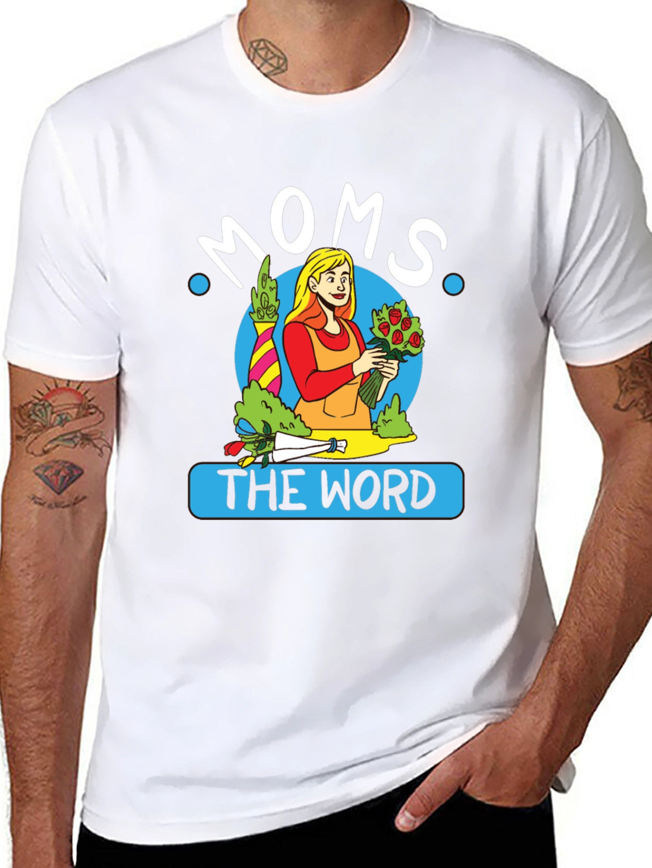Moms the Word Graphic Tee