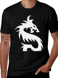 Dragon Graphic Black Tee