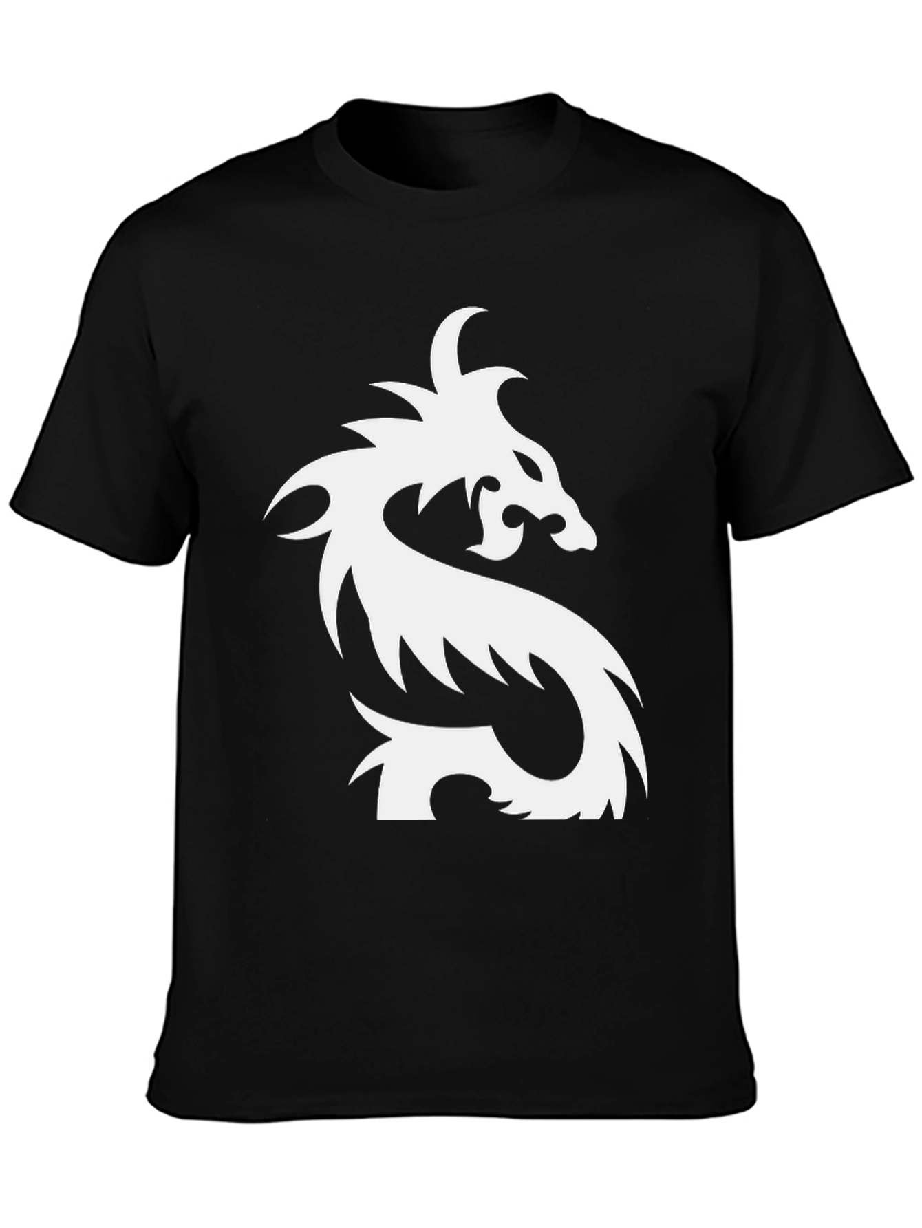 Dragon Graphic Black Tee