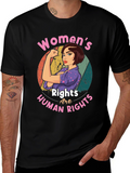 Womens Rights Are Human Rights Graphic Tee