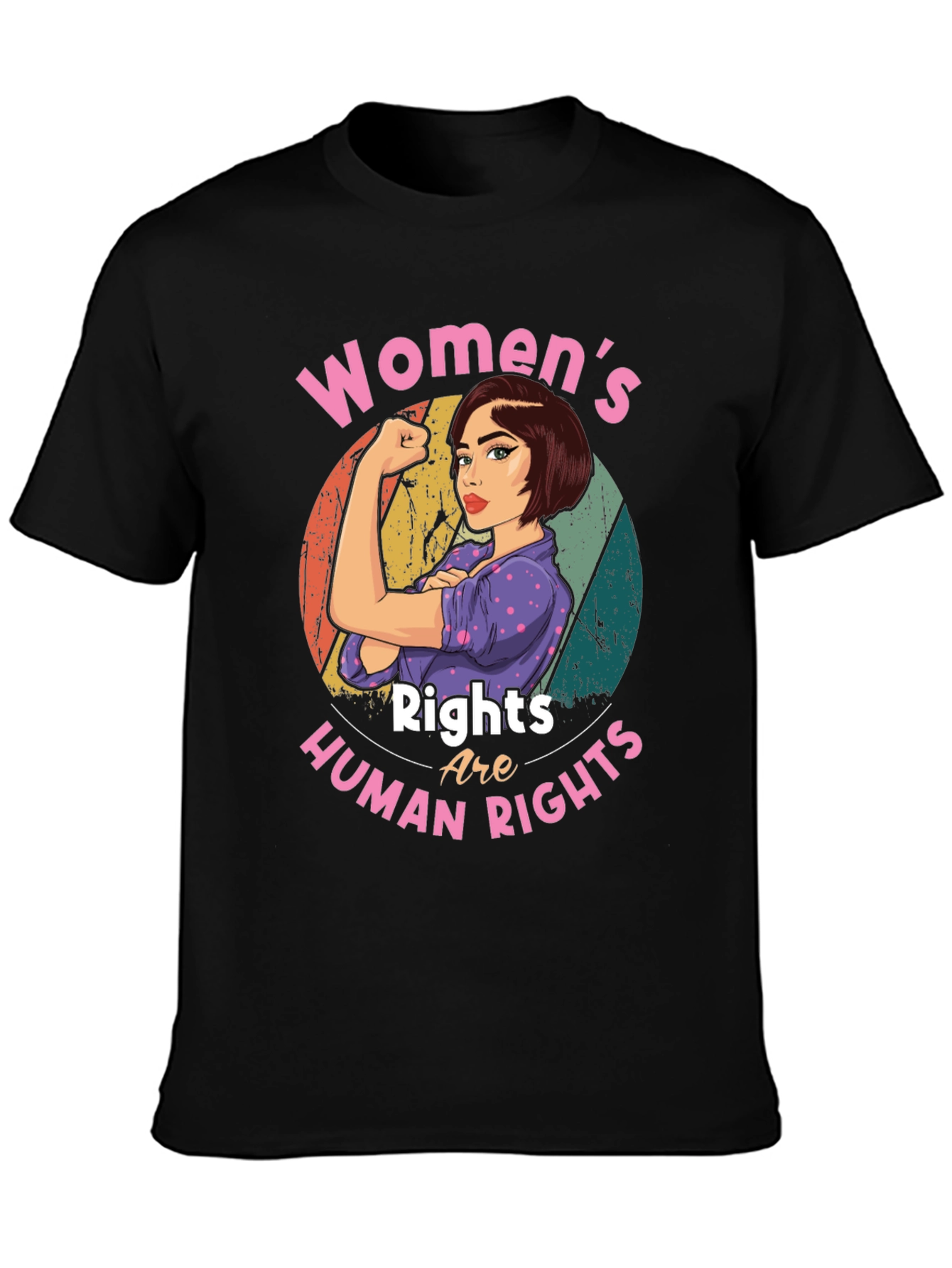 Womens Rights Are Human Rights Graphic Tee