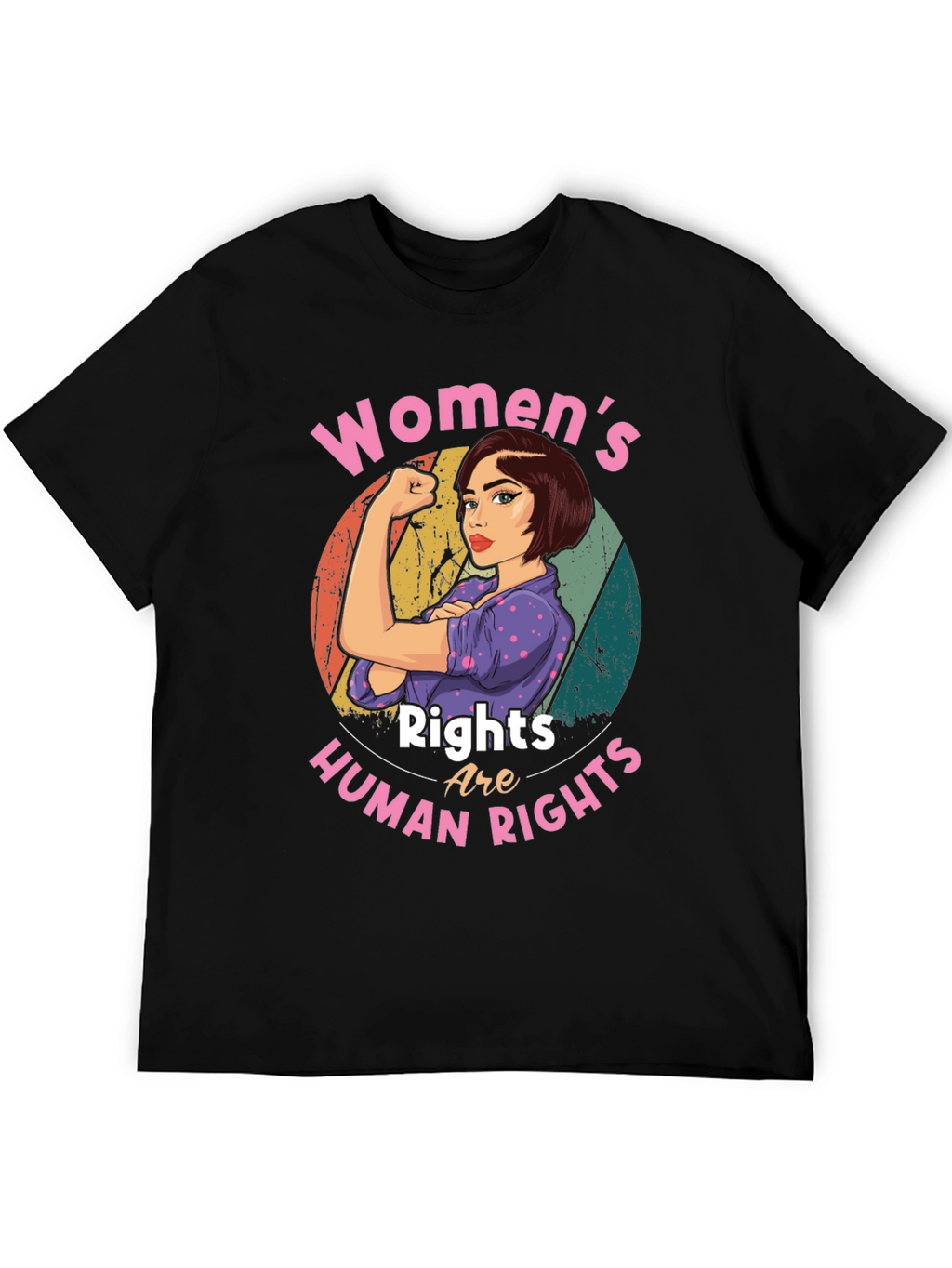 Womens Rights Are Human Rights Graphic Tee