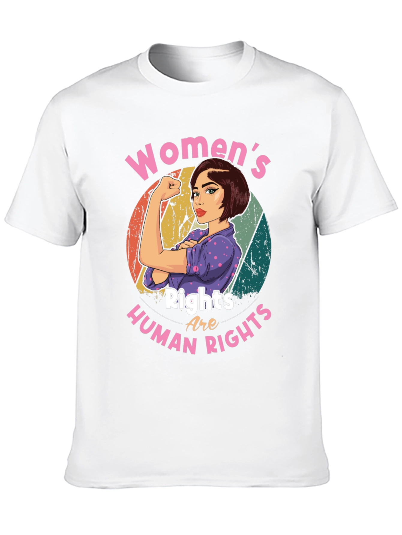 Womens Rights Are Human Rights Graphic Tee