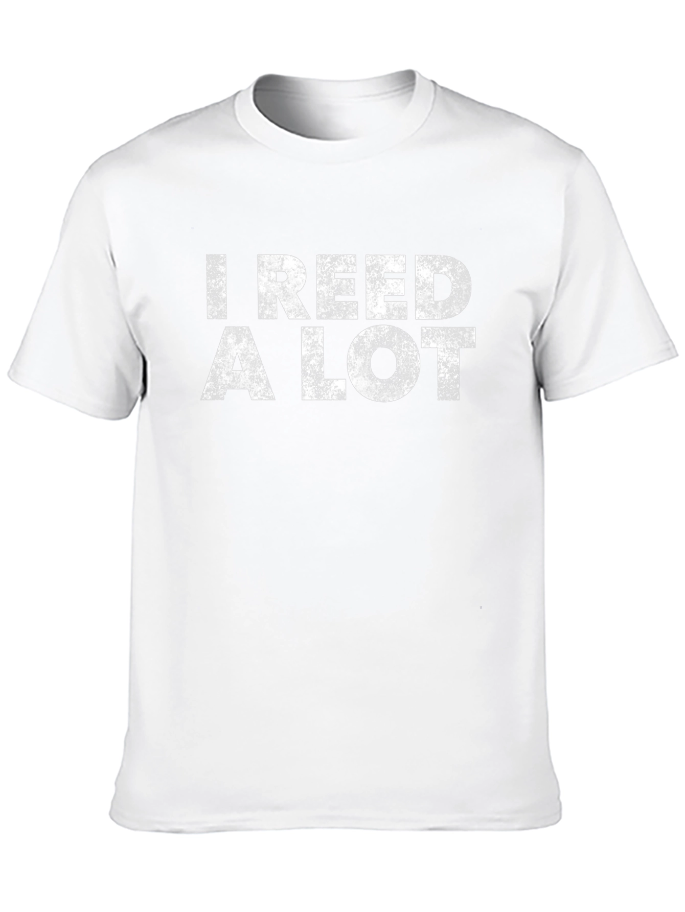 I Reed A Lot Black Graphic T-Shirt