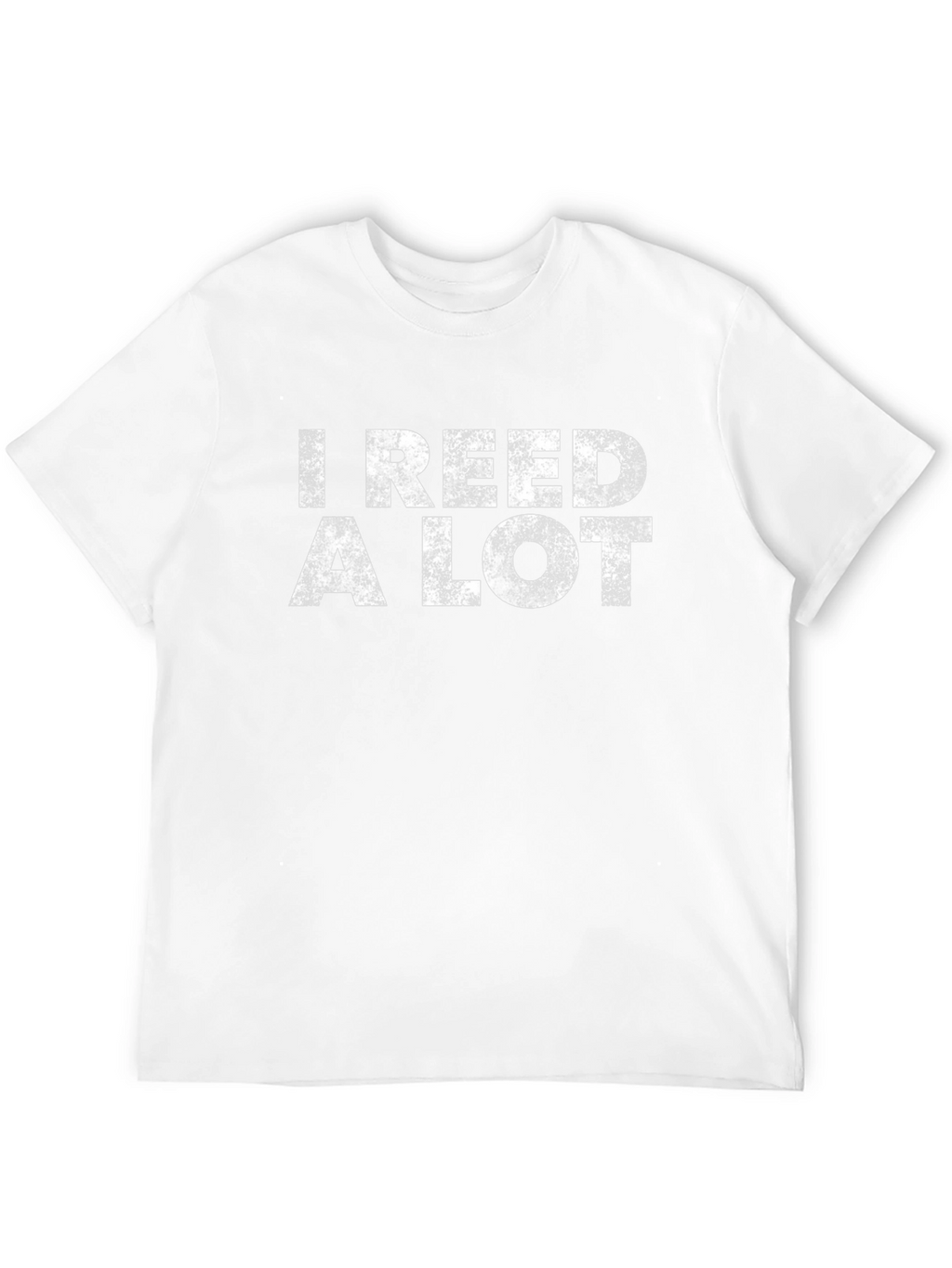 I Reed A Lot Black Graphic T-Shirt