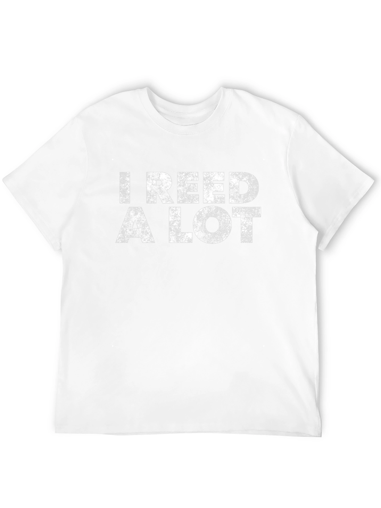 I Reed A Lot Black Graphic T-Shirt