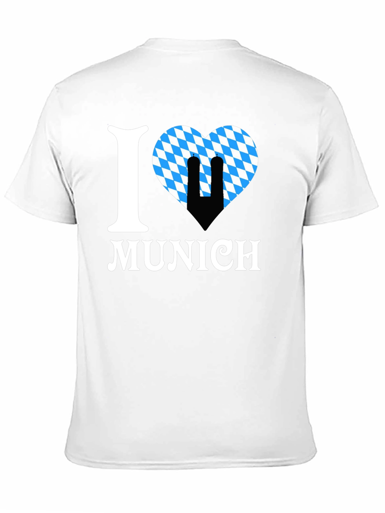 I Love Munich T-Shirt Black Oktoberfest Tee