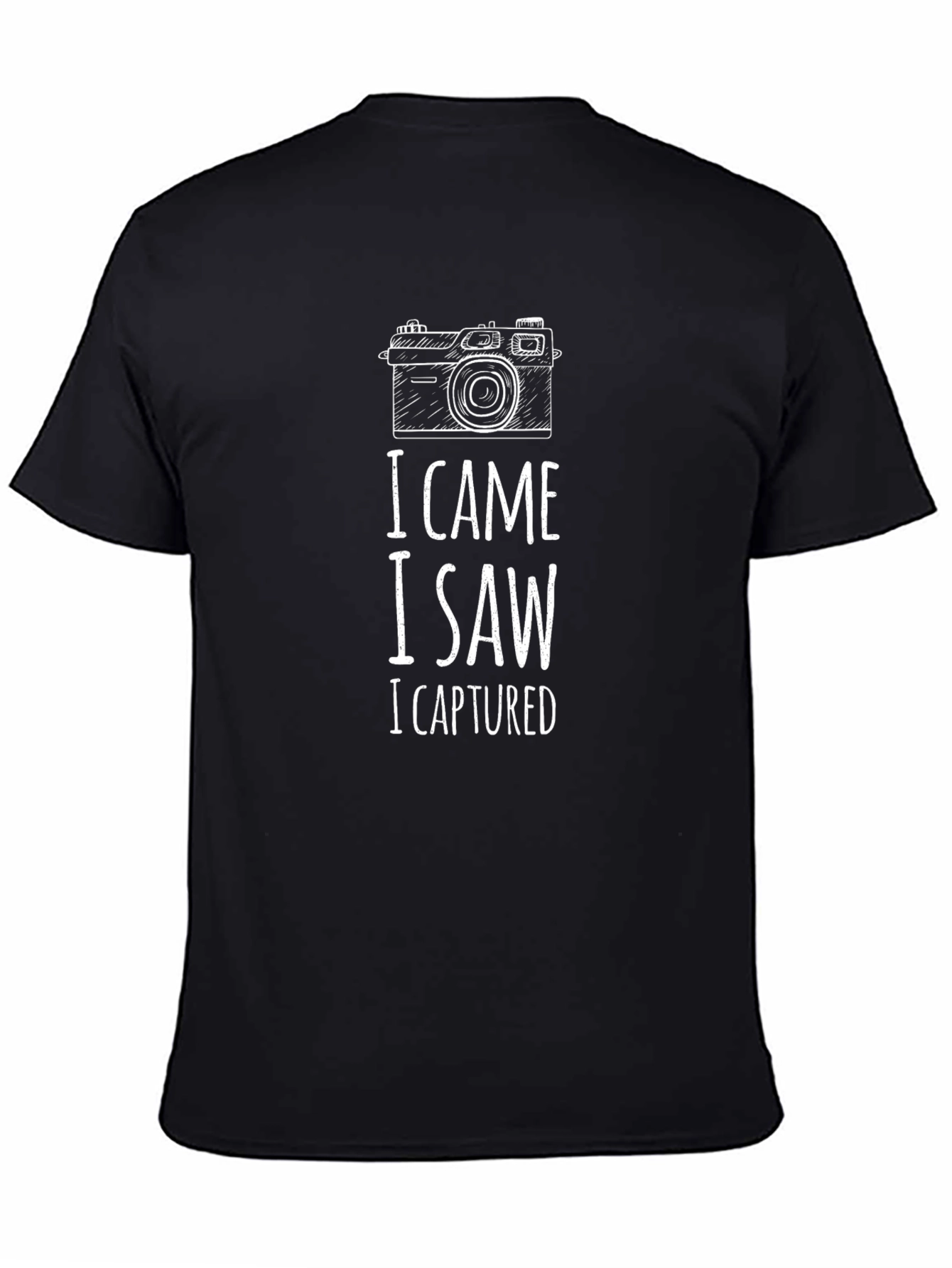 I Came I Saw I Captured Camera Graphic Tee