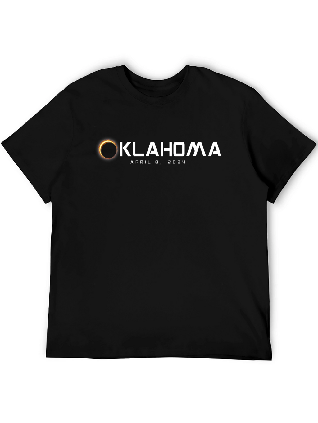 Oklahoma Eclipse April 8 2024 T-Shirt