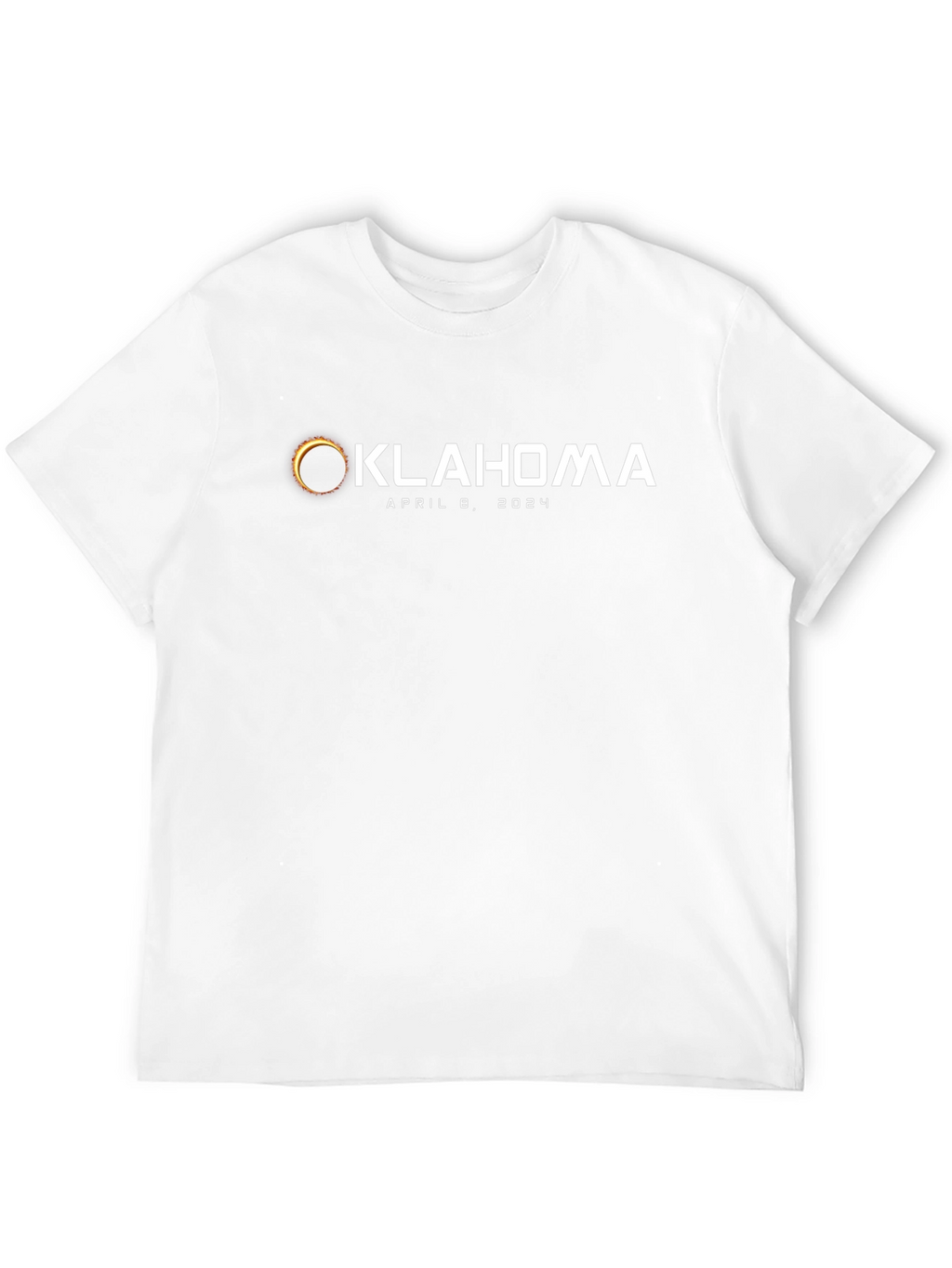 Oklahoma Eclipse April 8 2024 T-Shirt