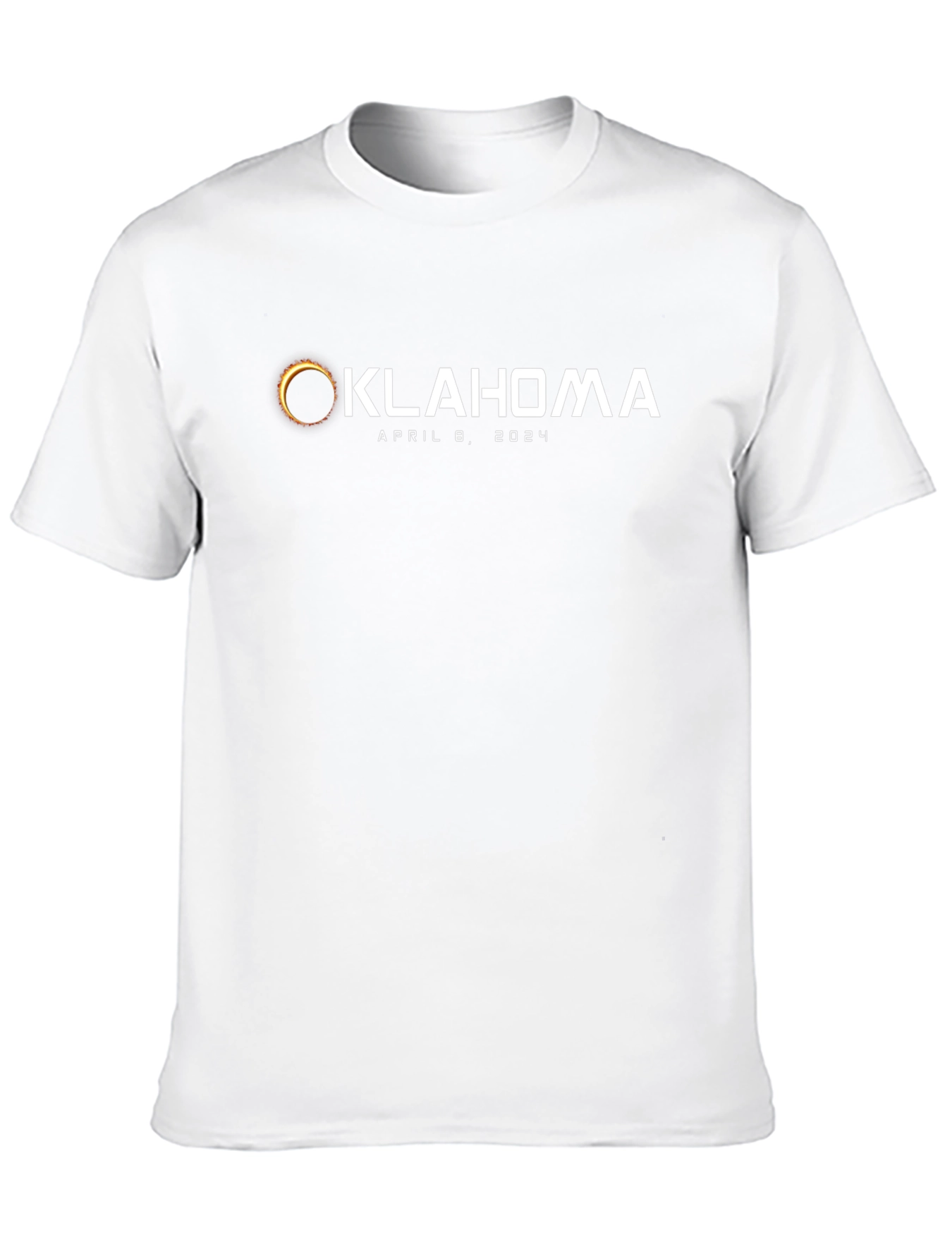 Oklahoma Eclipse April 8 2024 T-Shirt