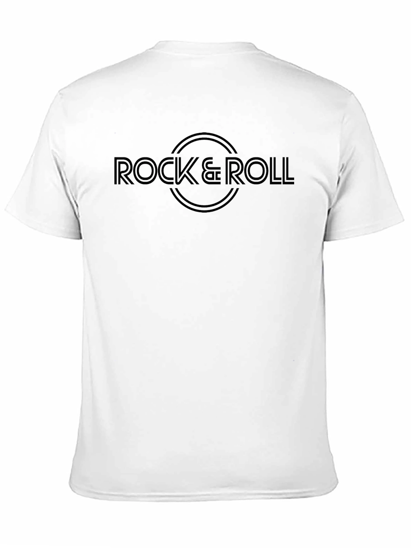 Rock & Roll Black Graphic Tee