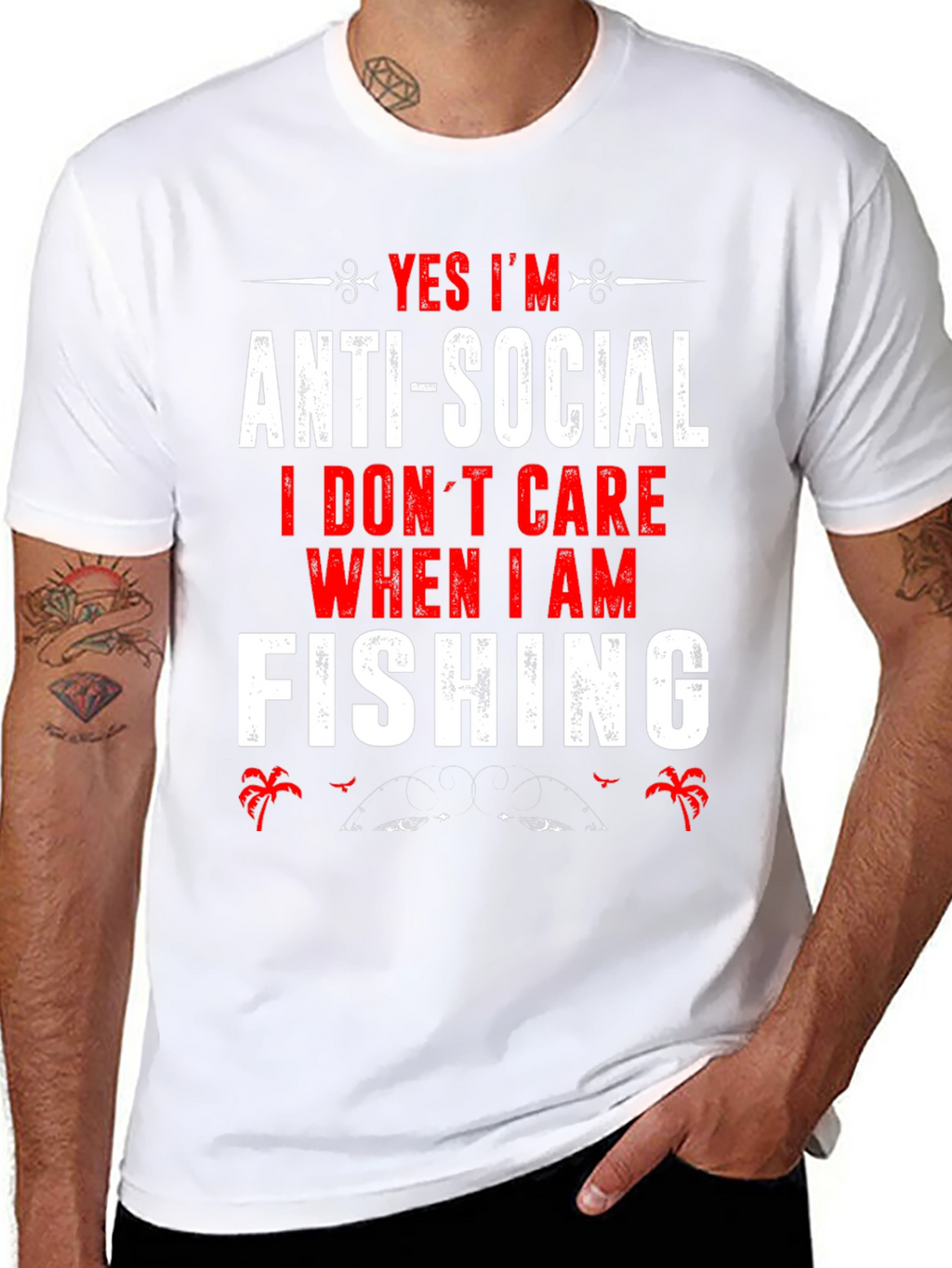 Anti-Social Fishing T-Shirt