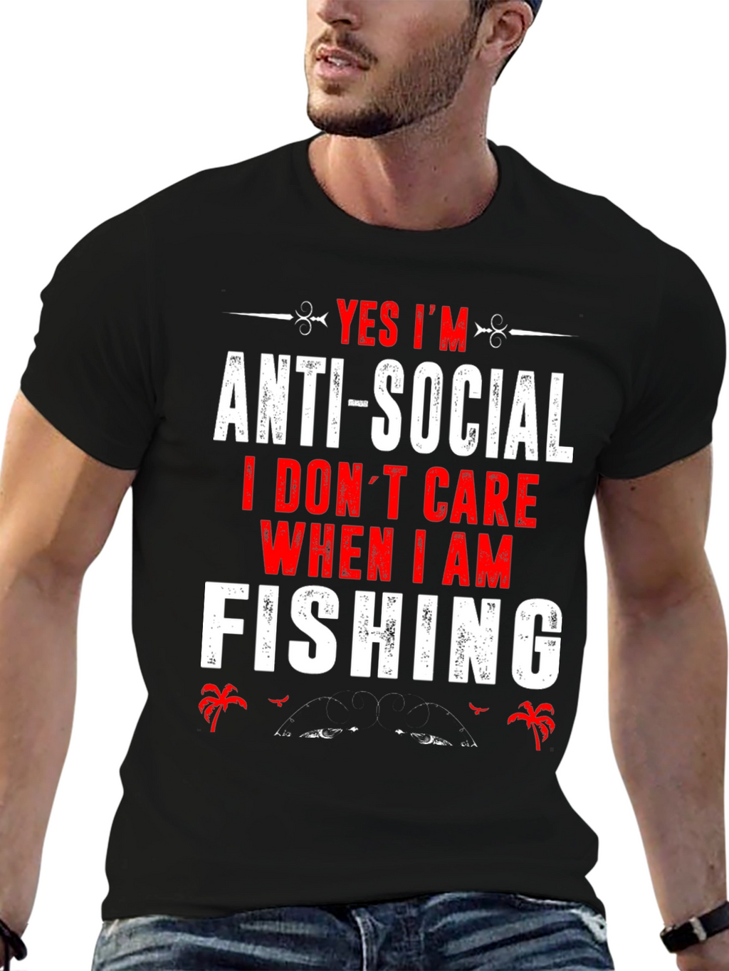 Anti-Social Fishing T-Shirt