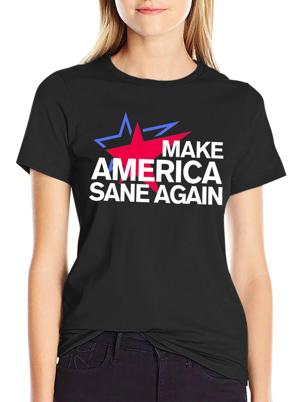 Make America Sane Again Political T-Shirt