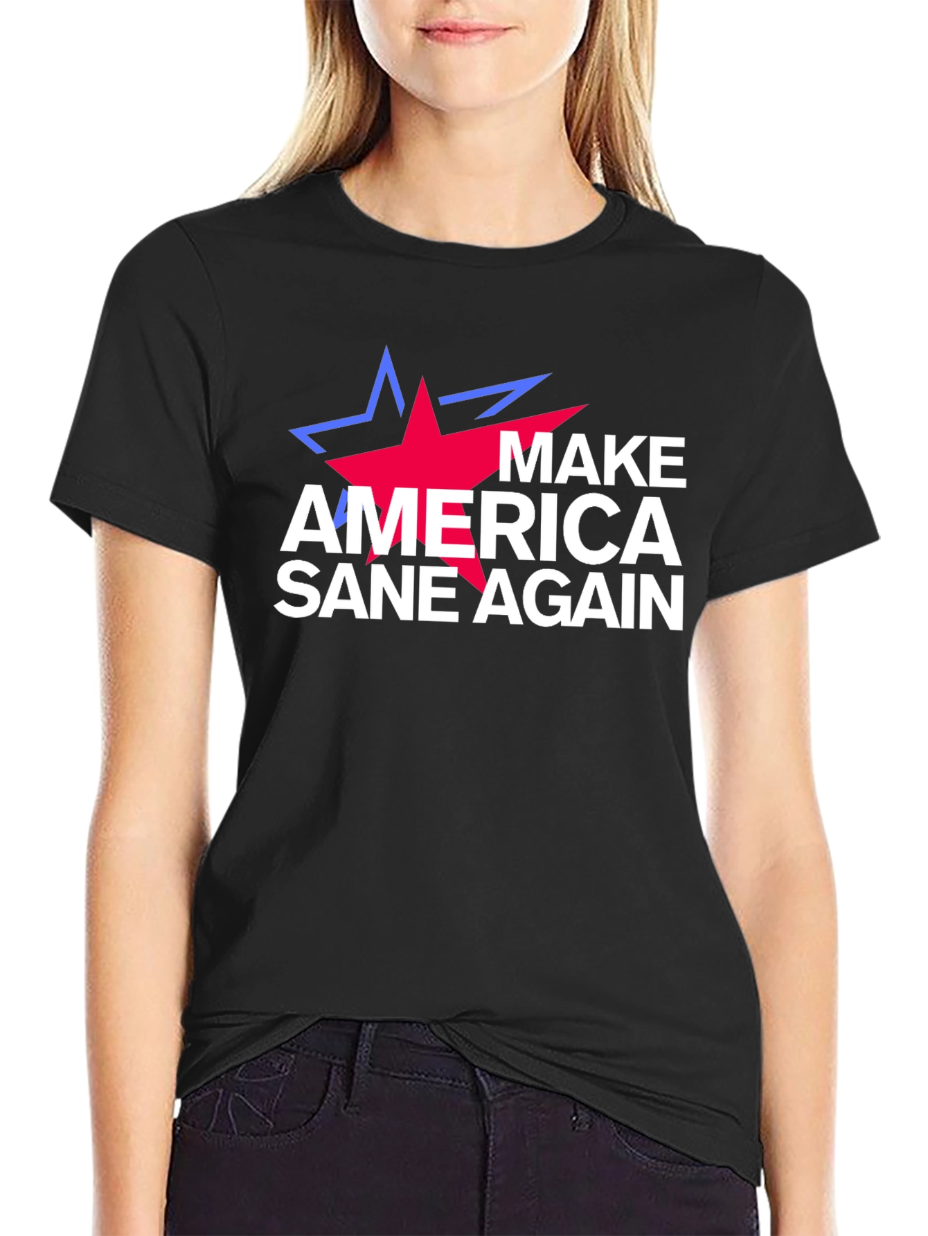 Make America Sane Again Political T-Shirt