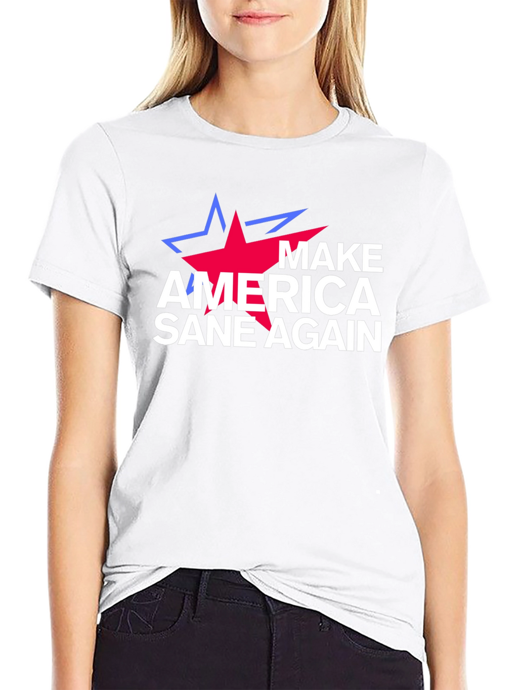 Make America Sane Again Political T-Shirt