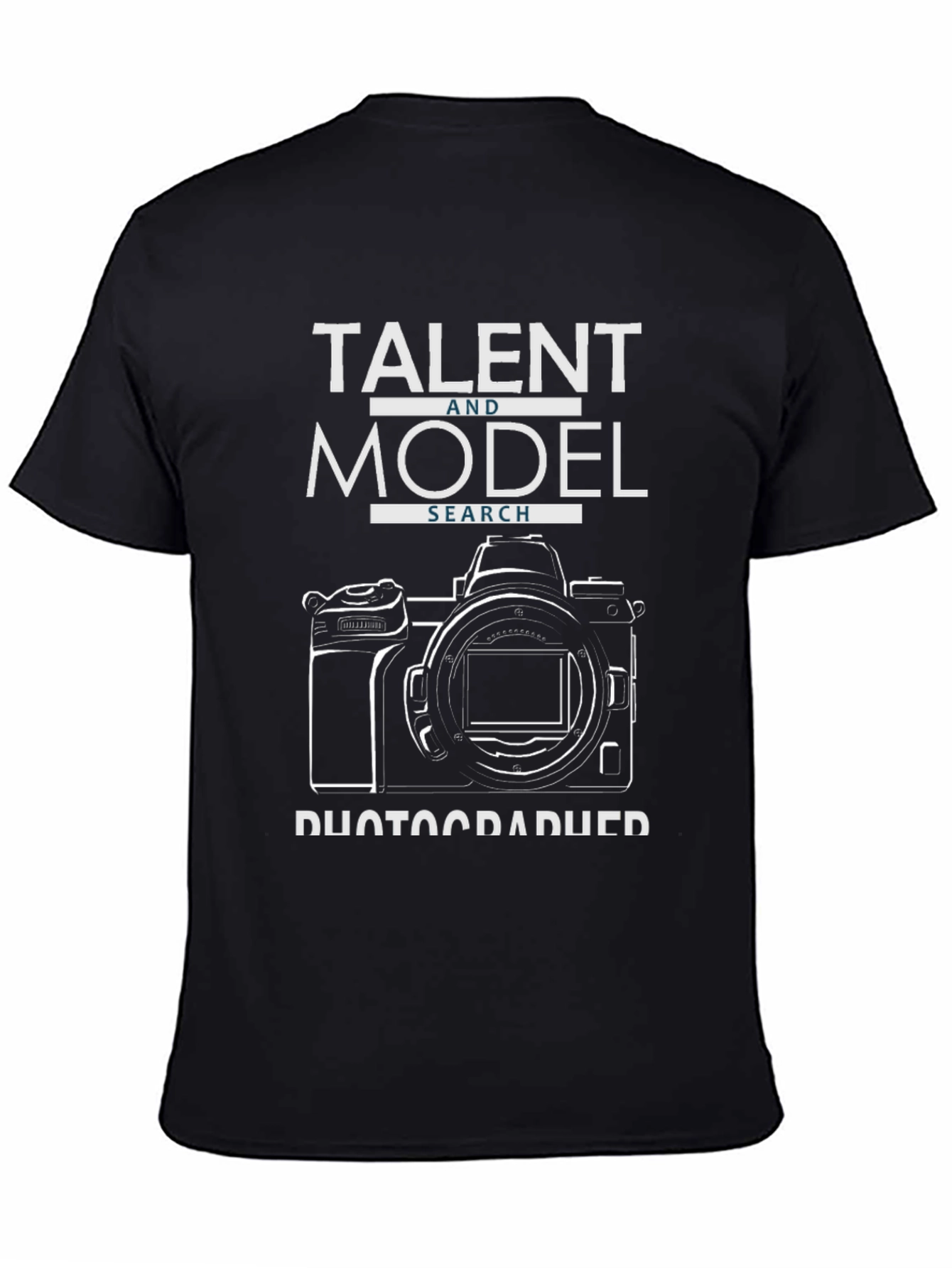 Talent & Model Search Photographer T-Shirt